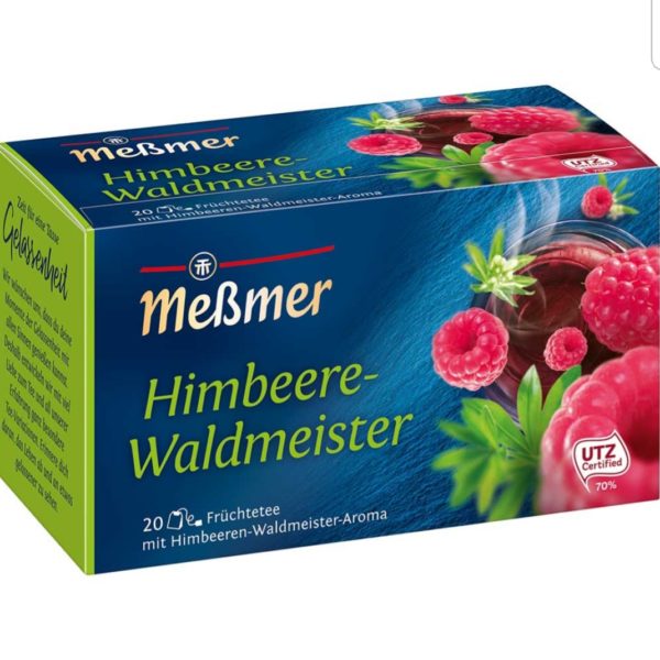 Messmer Raspberry and Woodruff Tea 20 bags