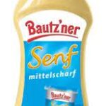 Bautz'ner Mild German Mustard Squeezy Bottle 300ml