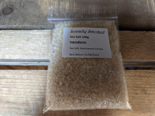 Beech Wood Smoked Sea Salt 100g